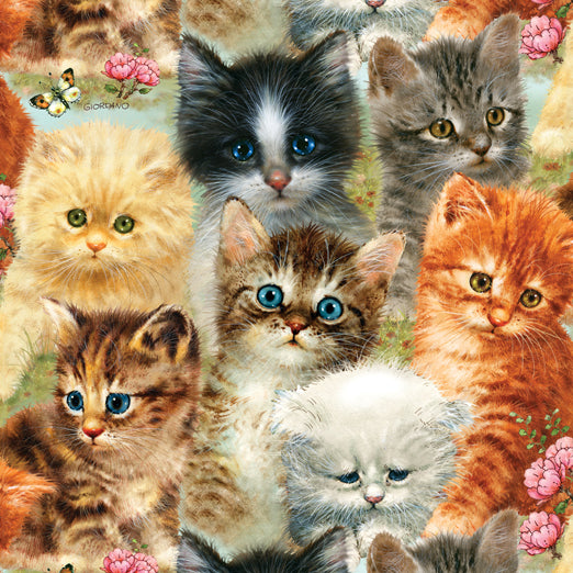 A Pile of Kittens - 1000 Piece Jigsaw Puzzle