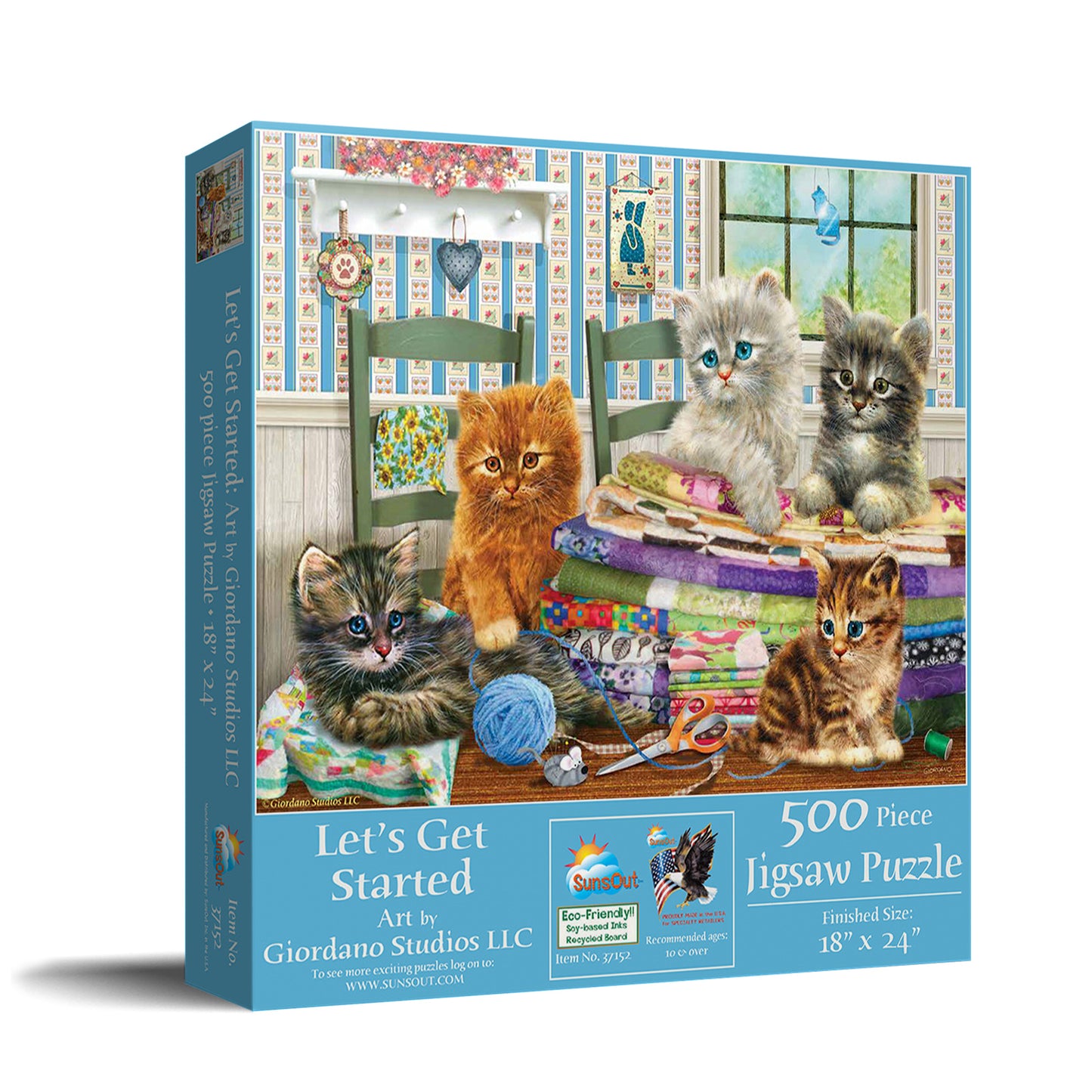 Let's Get Started - 500 Piece Jigsaw Puzzle