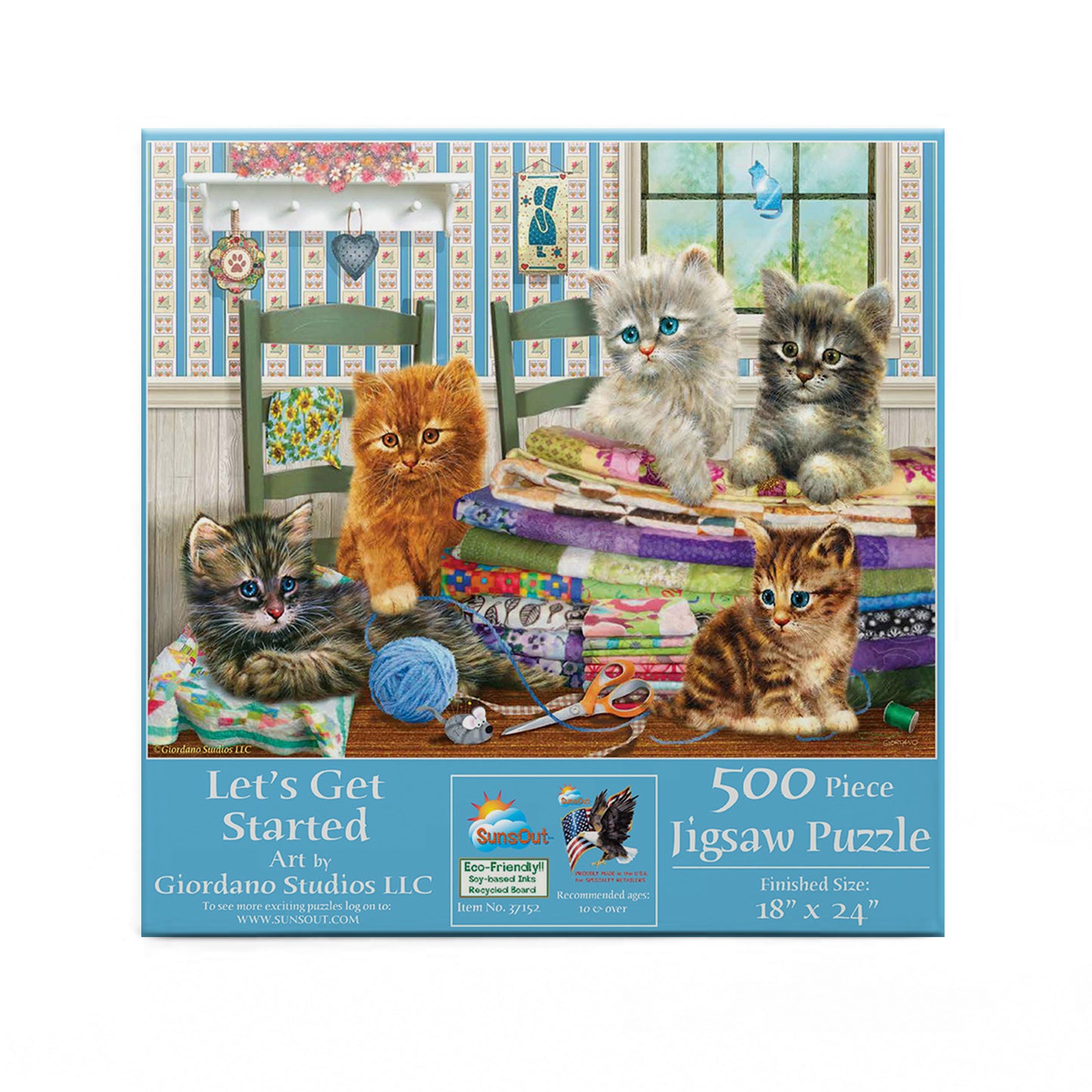 Let's Get Started - 500 Piece Jigsaw Puzzle