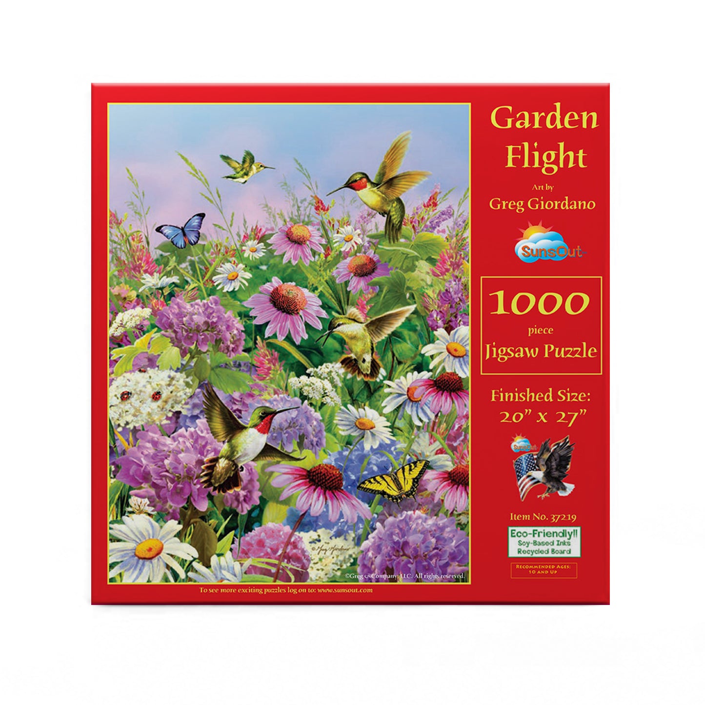 Garden Flight 1000 - 1000 Piece Jigsaw Puzzle