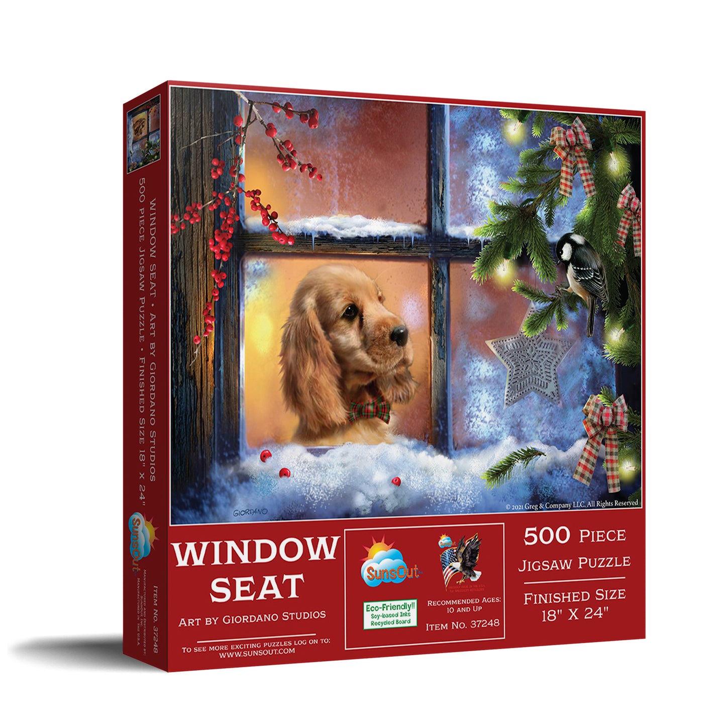 Window Seat - 500 Piece Jigsaw Puzzle