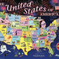 United States Map - 1000 Piece Jigsaw Puzzle