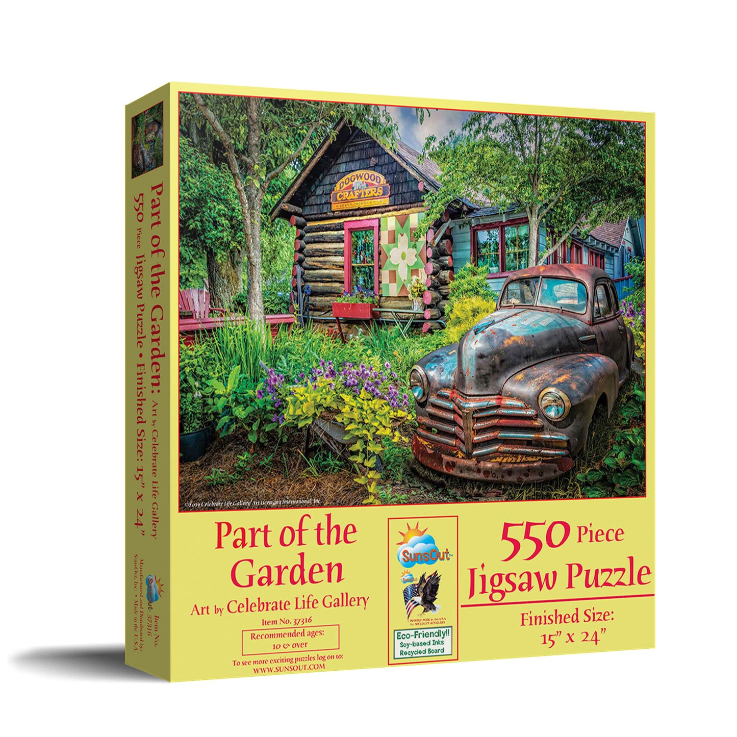 Part of the Garden - 550 Piece Jigsaw Puzzle