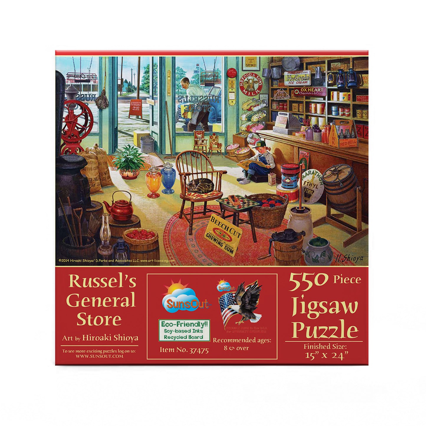 Russel's General Store - 550 Piece Jigsaw Puzzle