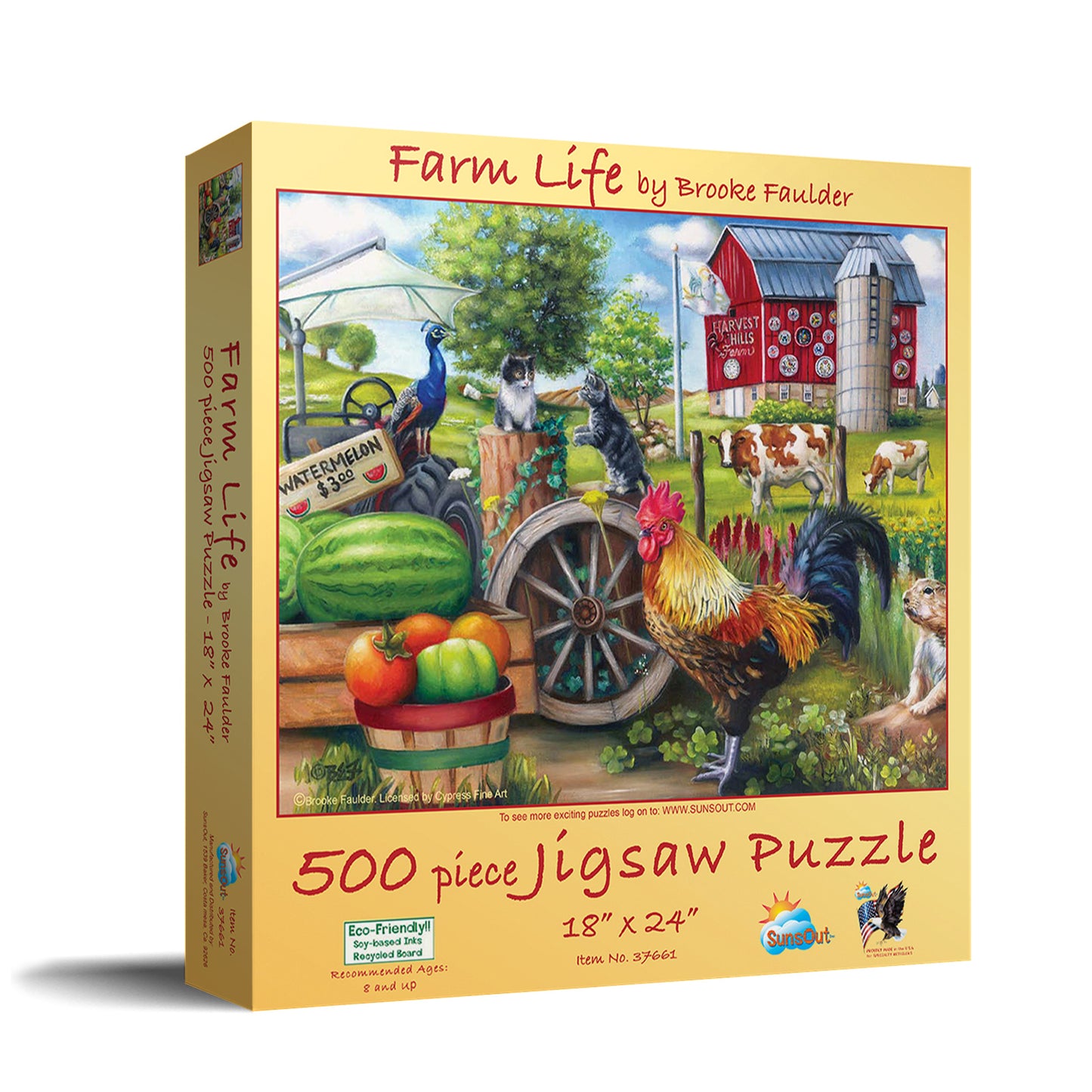 Farm Life (16) - 500 Piece Jigsaw Puzzle