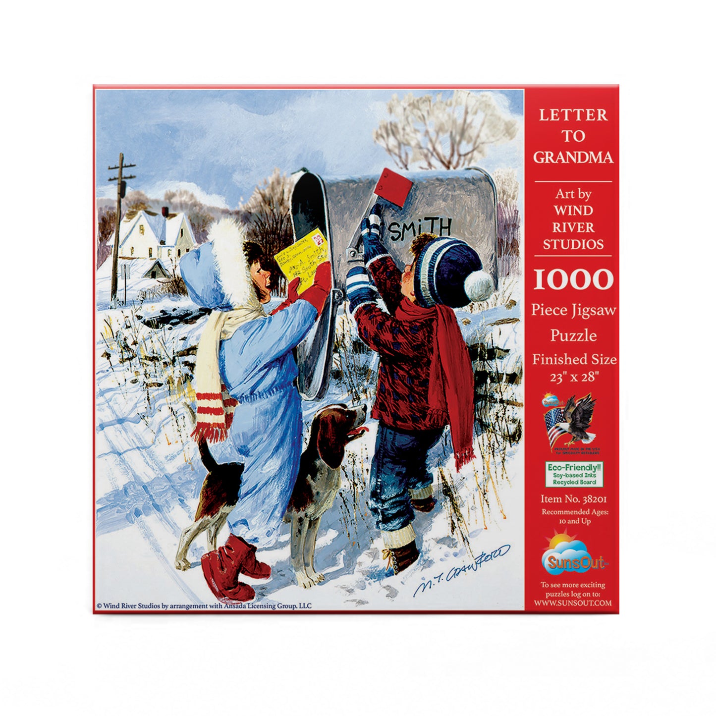 Letter to Grandma - 1000 Piece Jigsaw Puzzle