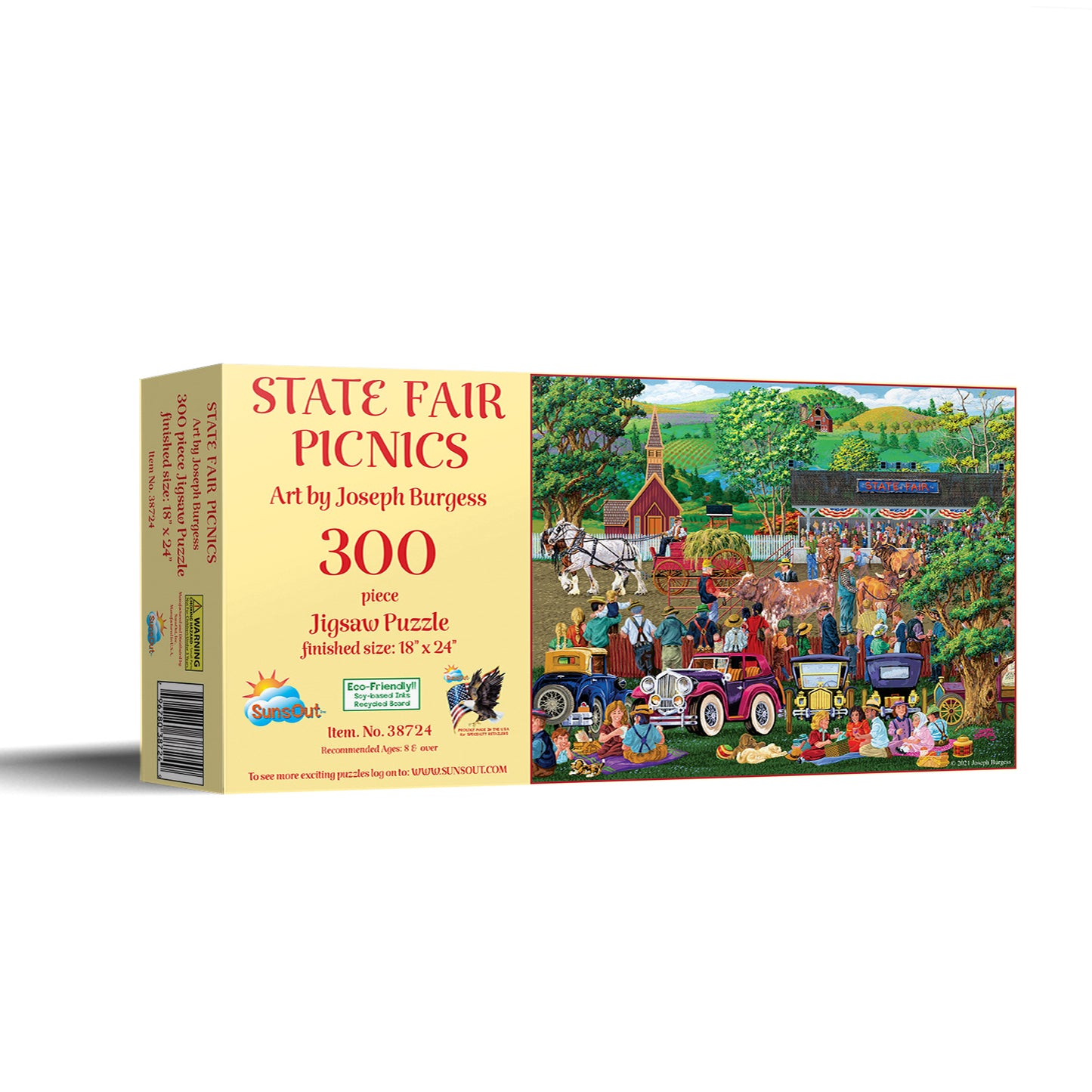 State Fair Picnics - 300 Piece Jigsaw Puzzle