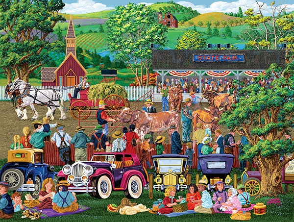 State Fair Picnics - 300 Piece Jigsaw Puzzle