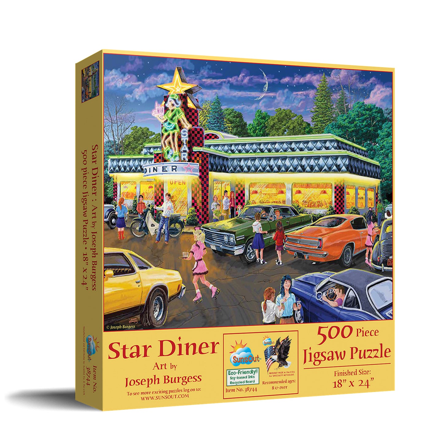 Star Diner - 500 Piece Jigsaw Puzzle