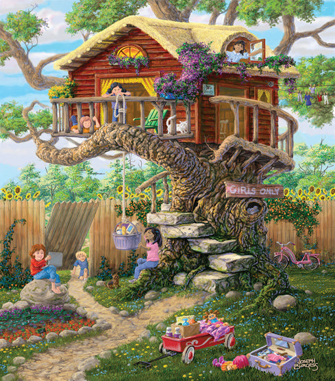 Girls Clubhouse - 300 Piece Jigsaw Puzzle