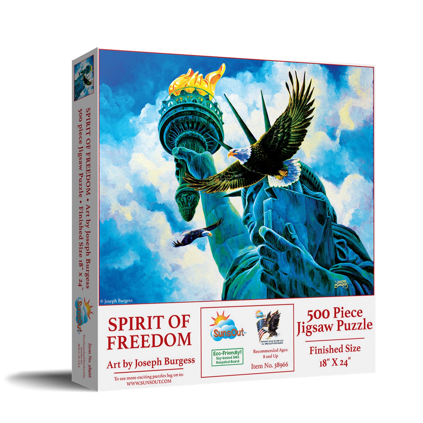 Spirit of Freedom - 500 Piece Jigsaw Puzzle