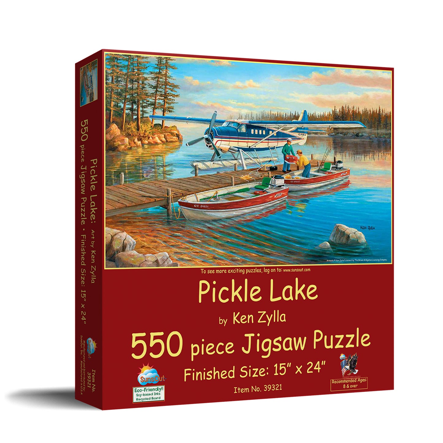 Pickle Lake - 550 Piece Jigsaw Puzzle