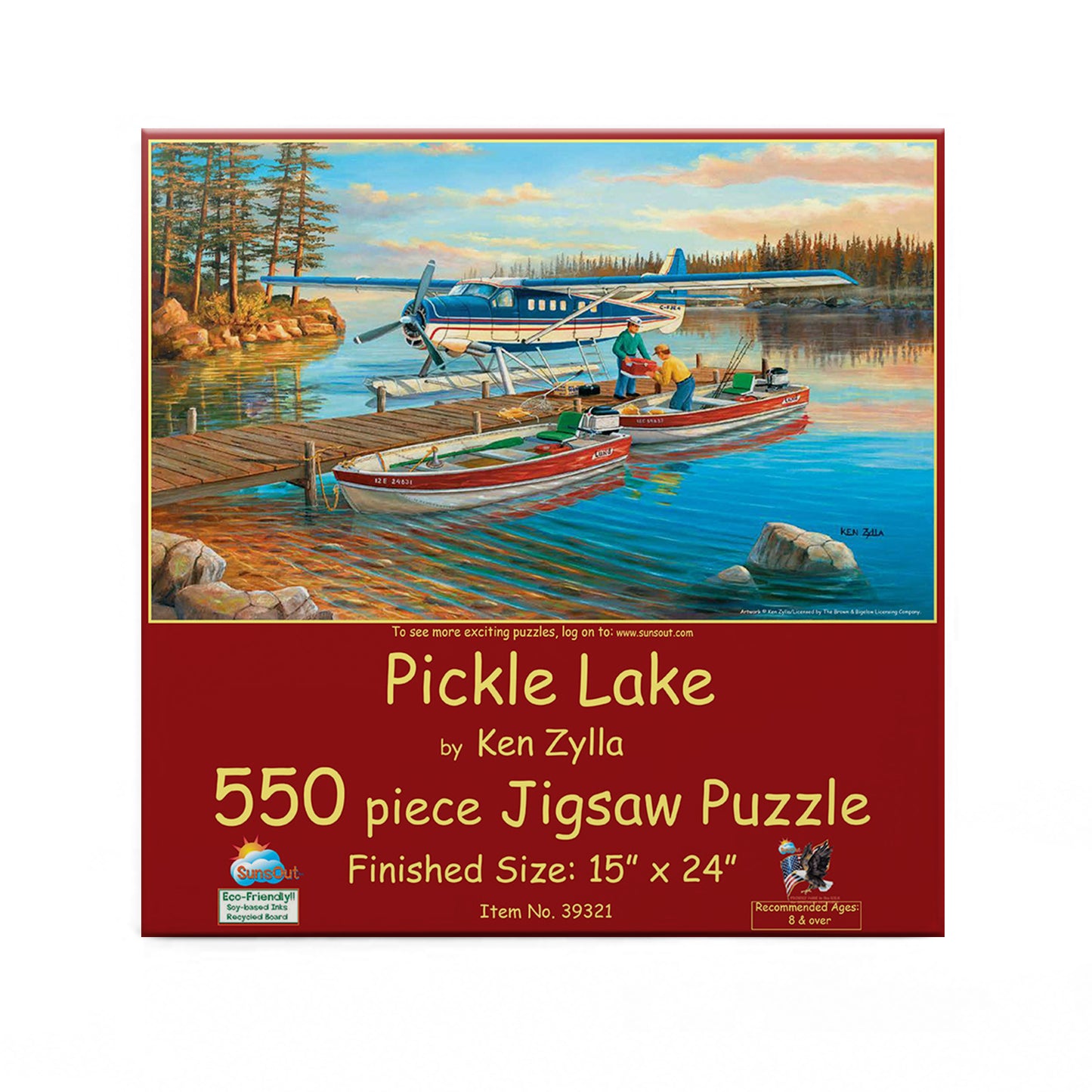 Pickle Lake - 550 Piece Jigsaw Puzzle