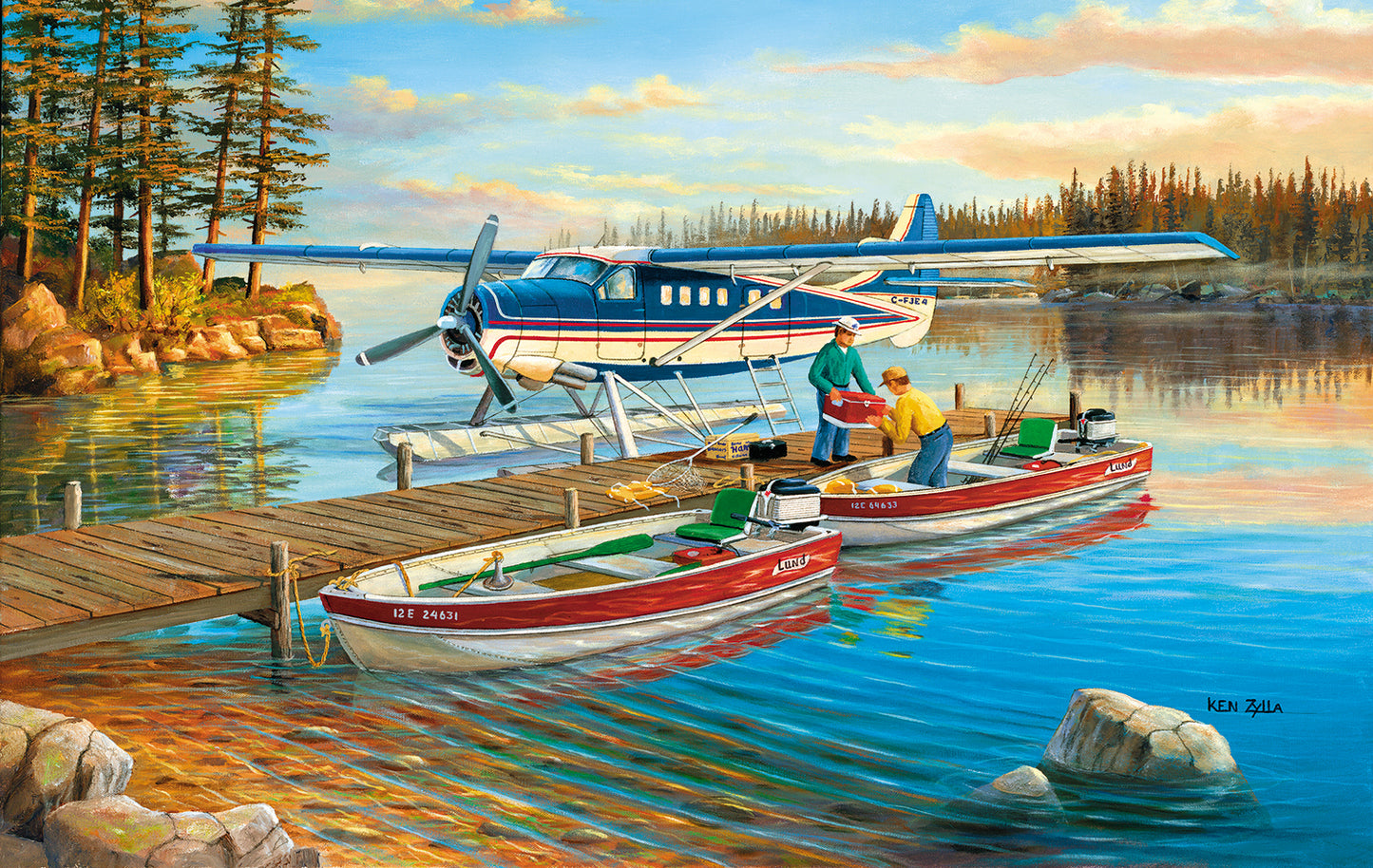 Pickle Lake - 550 Piece Jigsaw Puzzle