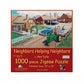 Neighbors Helping Neighbors - 1000 - 1000 Piece Jigsaw Puzzle