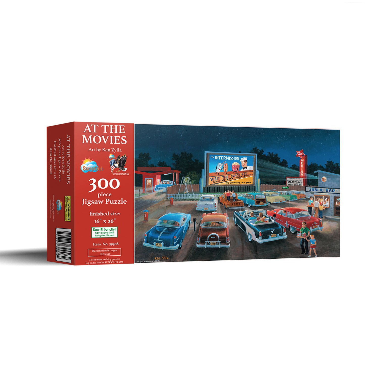 At the Movies 300 - 300 Piece Jigsaw Puzzle
