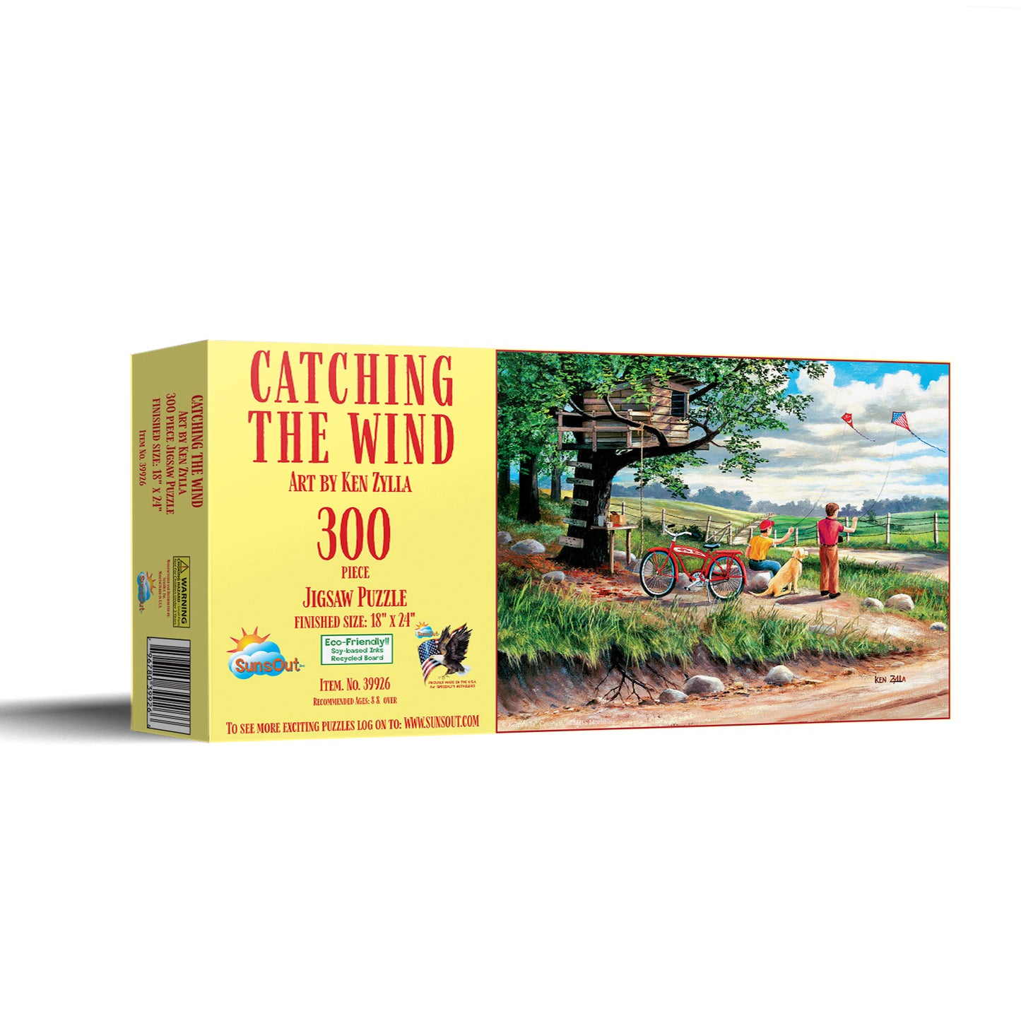 Catching the Wind - 300 Piece Jigsaw Puzzle