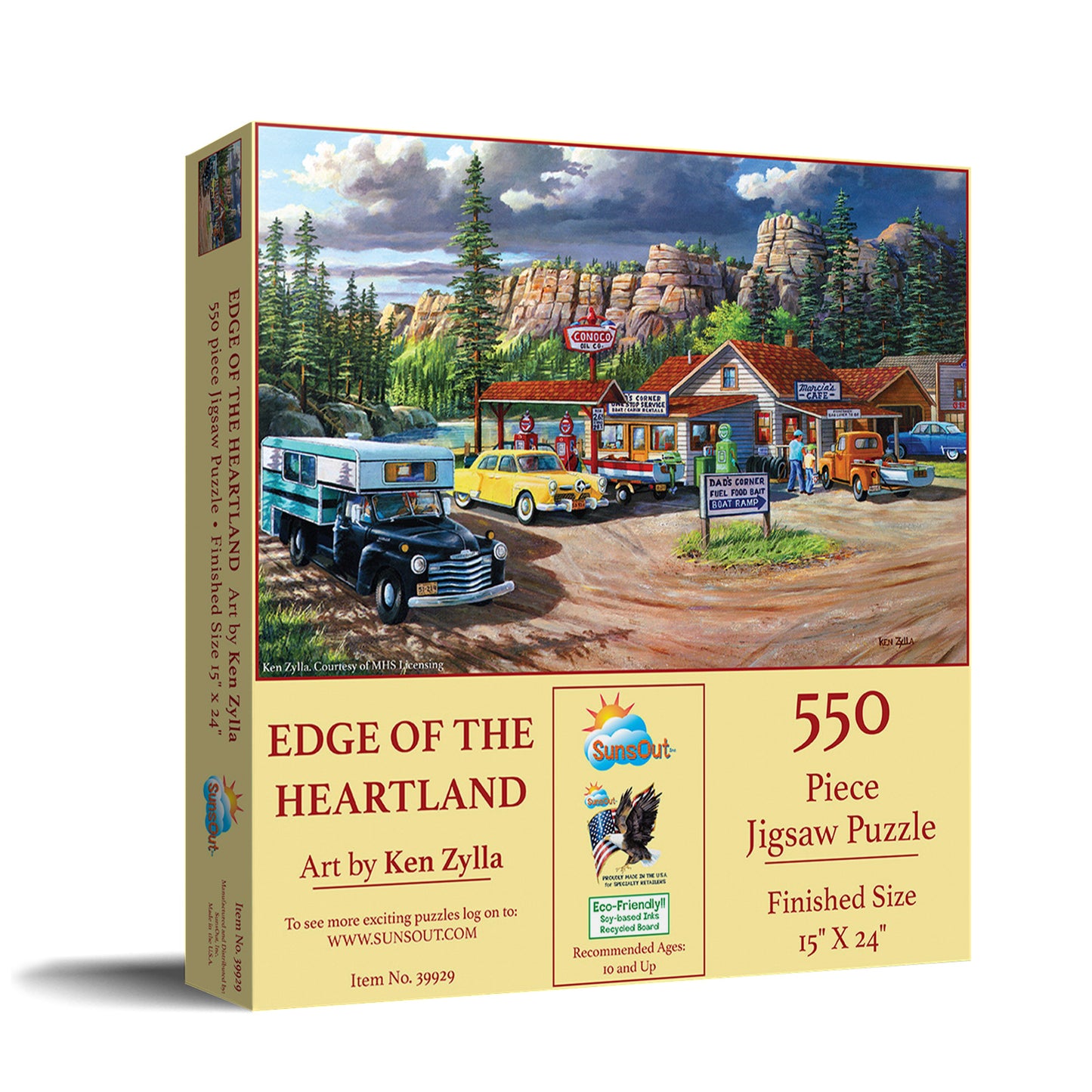 Edge of the Heartland - 550 Piece Jigsaw Puzzle