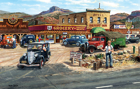 Memories of Route 66 - 300 Piece Jigsaw Puzzle