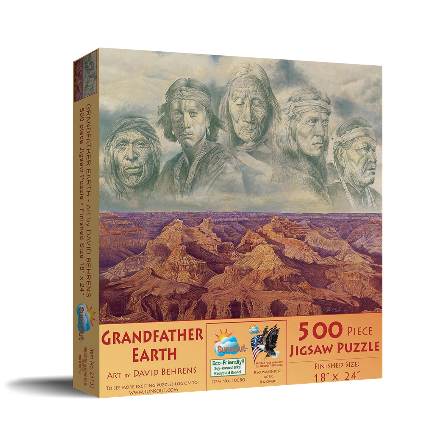 Grandfather Earth - 500 Piece Jigsaw Puzzle