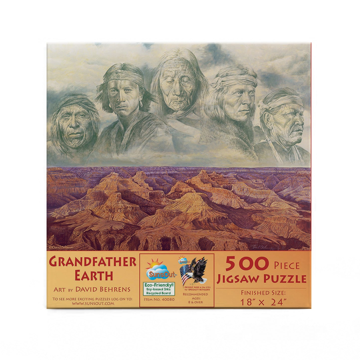 Grandfather Earth - 500 Piece Jigsaw Puzzle