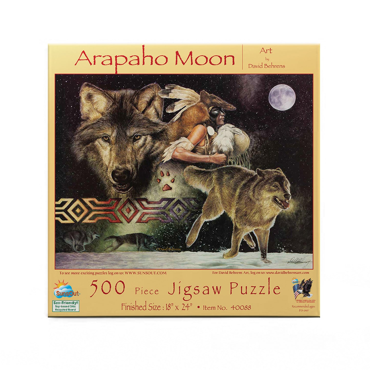Arapaho Moon - 500 Piece Jigsaw Puzzle