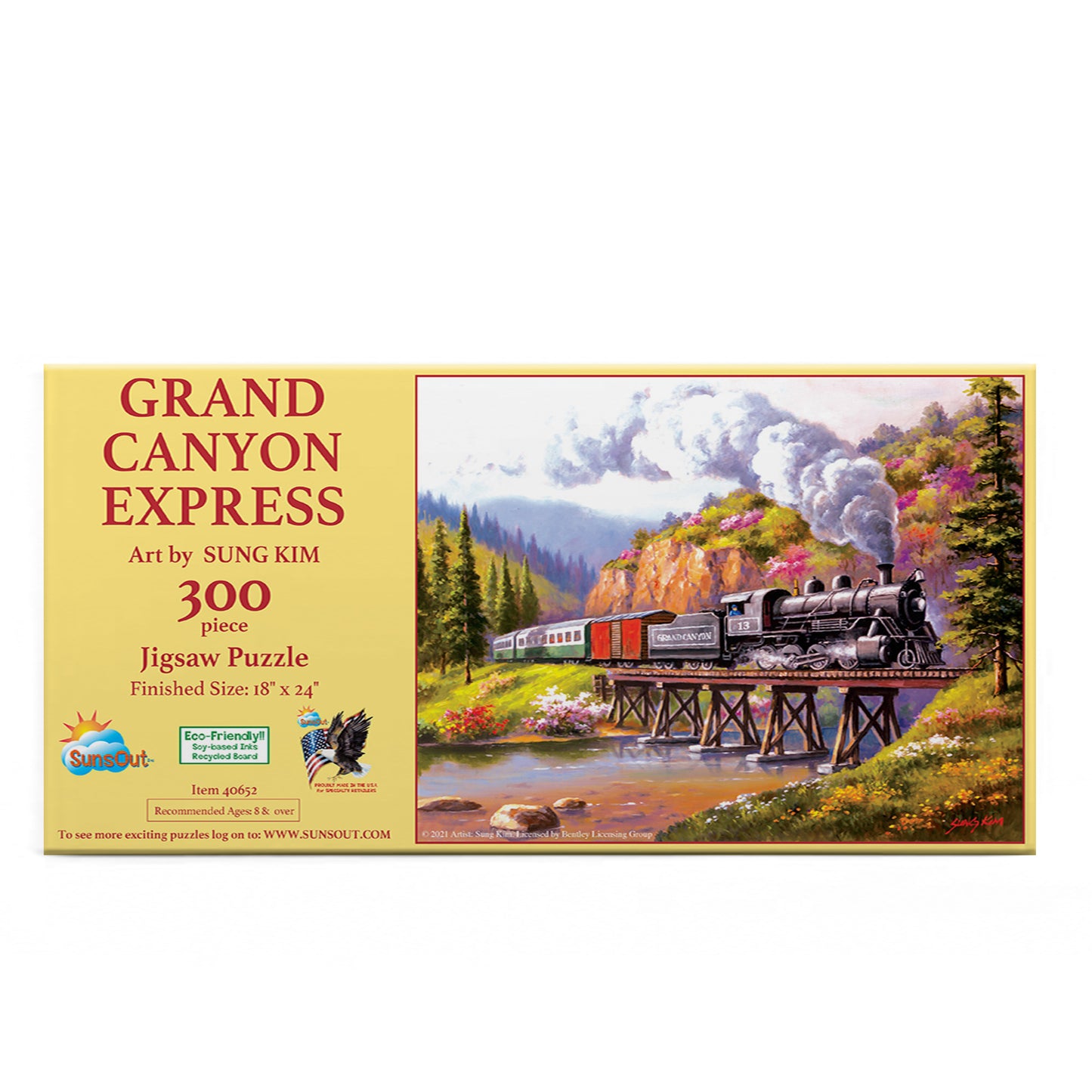 Grand Canyon Express - 300 Piece Jigsaw Puzzle