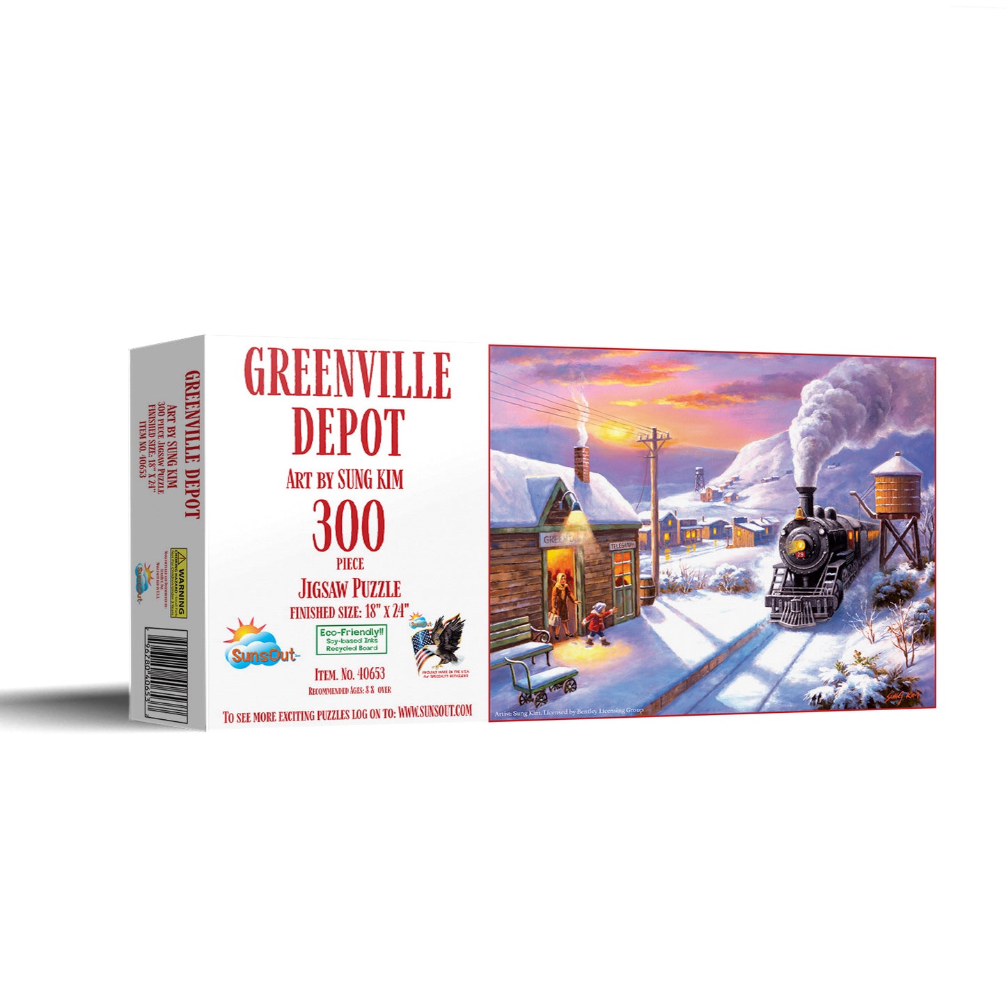 Greenville Depot - 300 Piece Jigsaw Puzzle