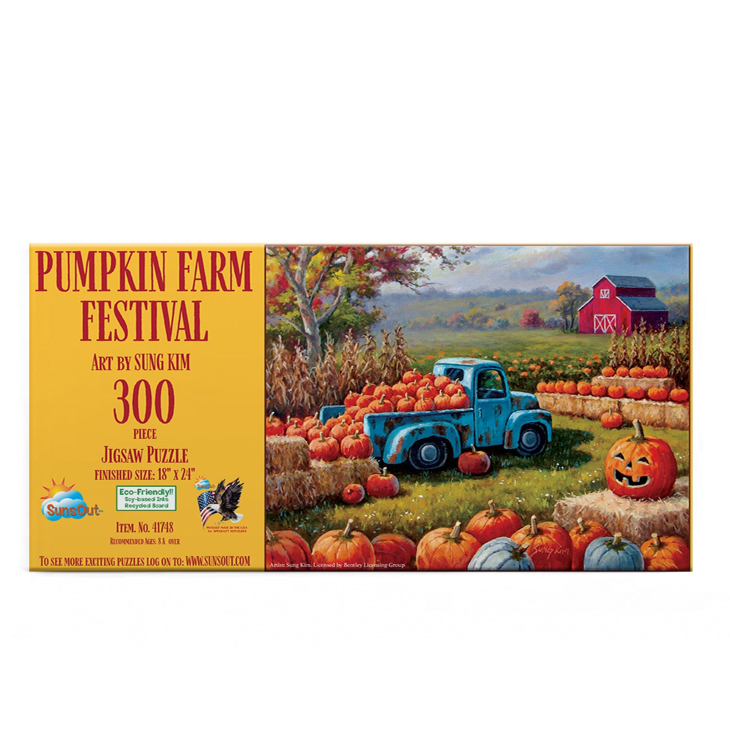 Pumpkin Farm Festival - 300 Piece Jigsaw Puzzle