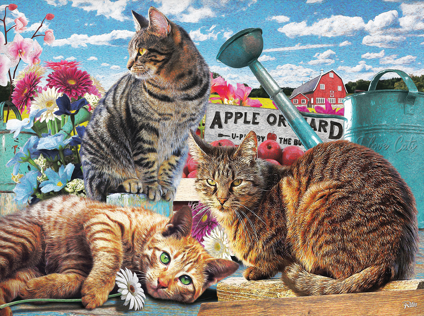 Apple Orchard - 300 Piece Jigsaw Puzzle