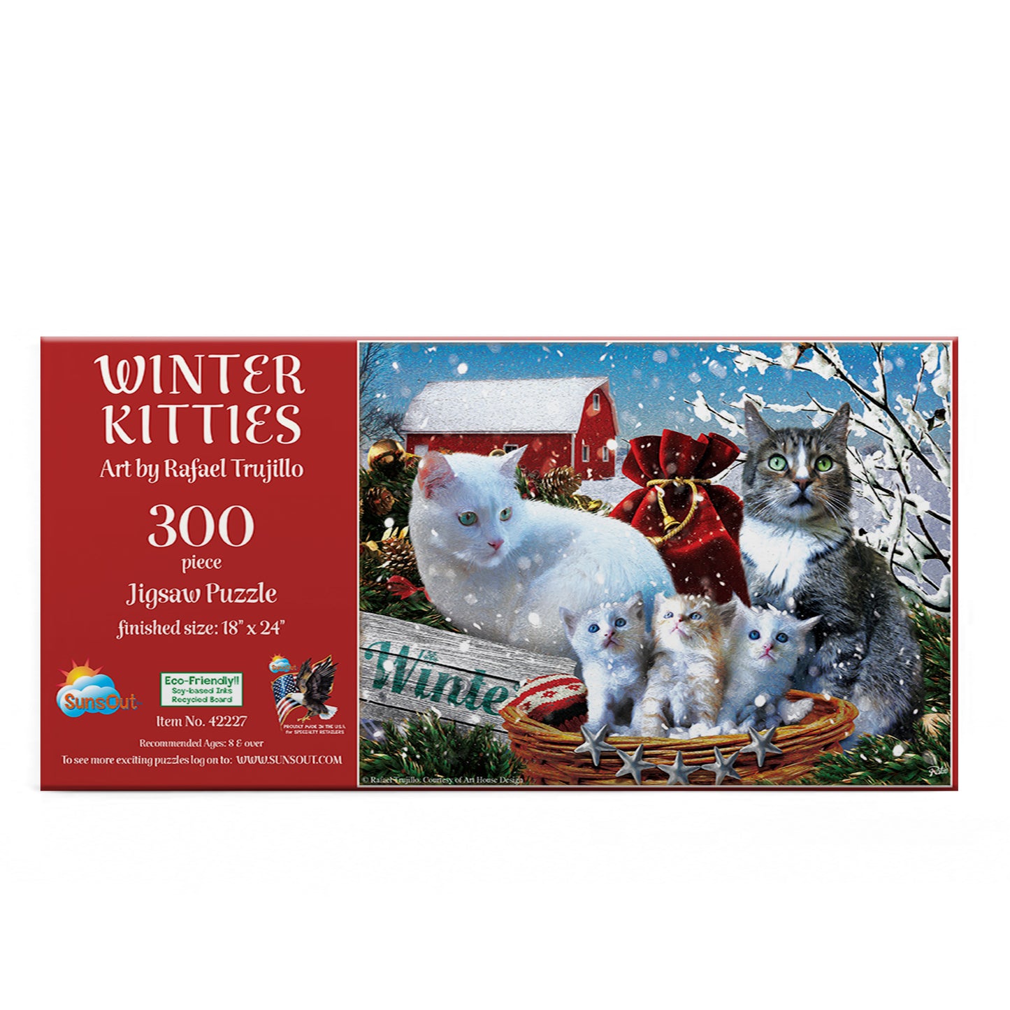 Winter Kitties - 300 Piece Jigsaw Puzzle