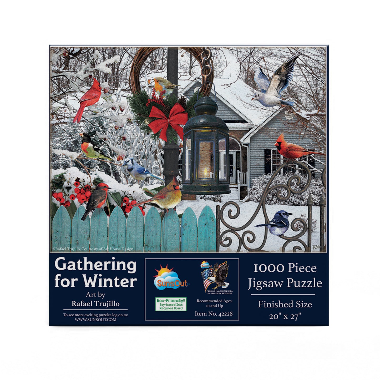 Gathering for Winter - 1000 Piece Jigsaw Puzzle