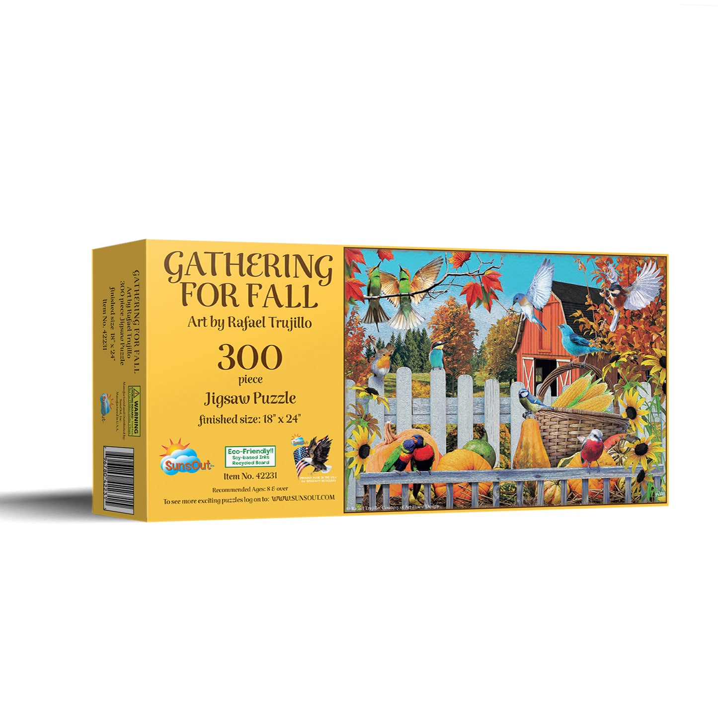 Gathering for Fall - 300 Piece Jigsaw Puzzle