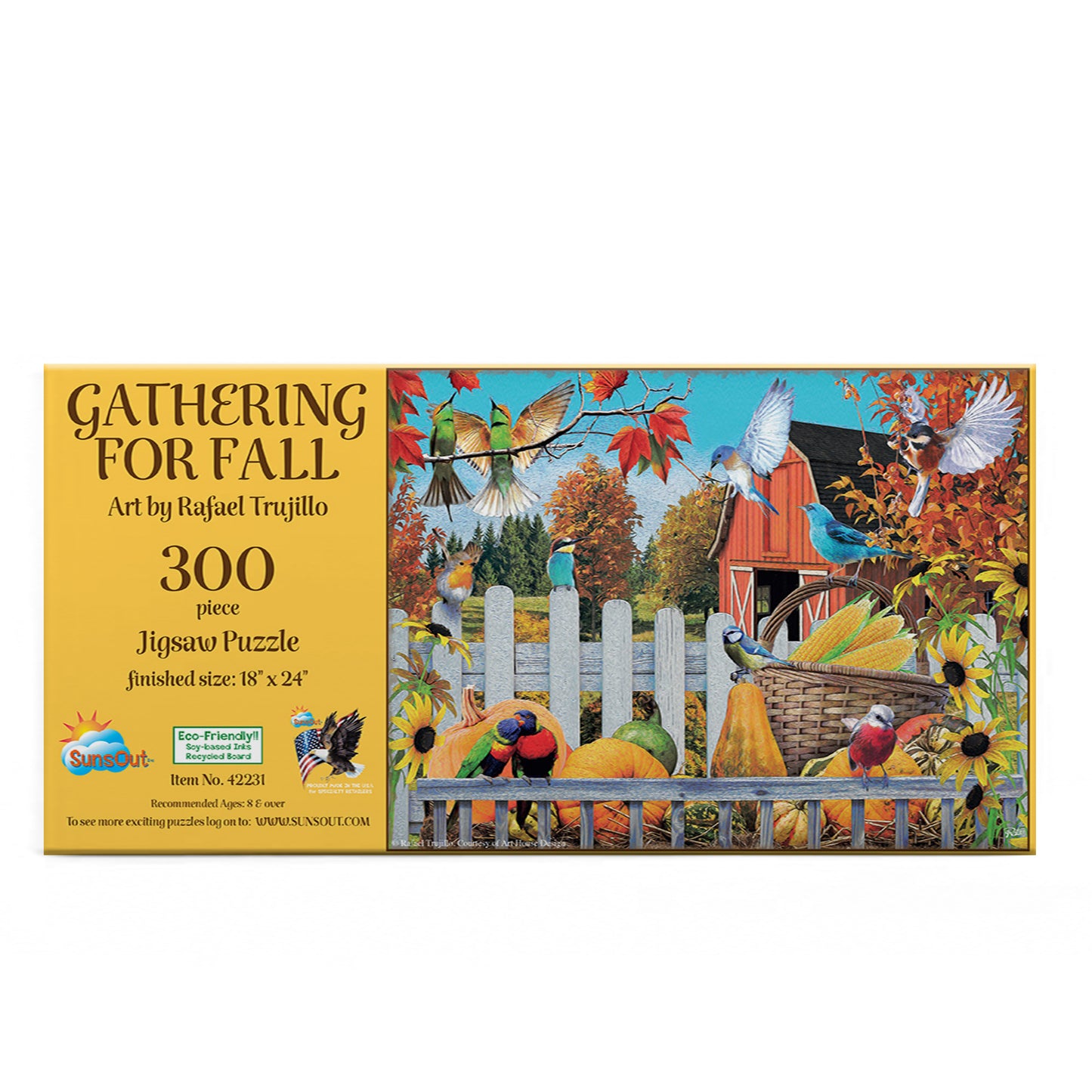 Gathering for Fall - 300 Piece Jigsaw Puzzle