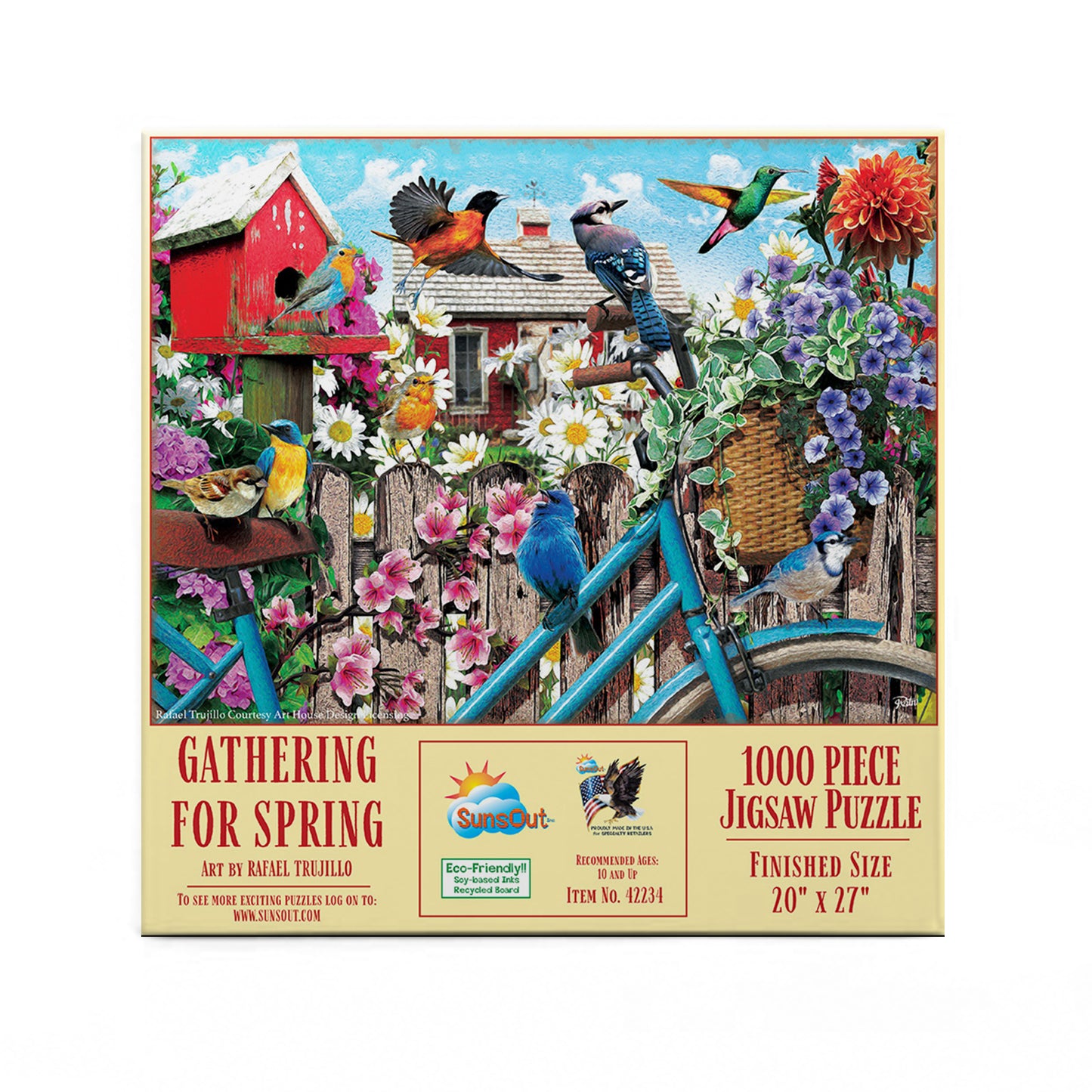 Gathering for Spring - 1000 Piece Jigsaw Puzzle