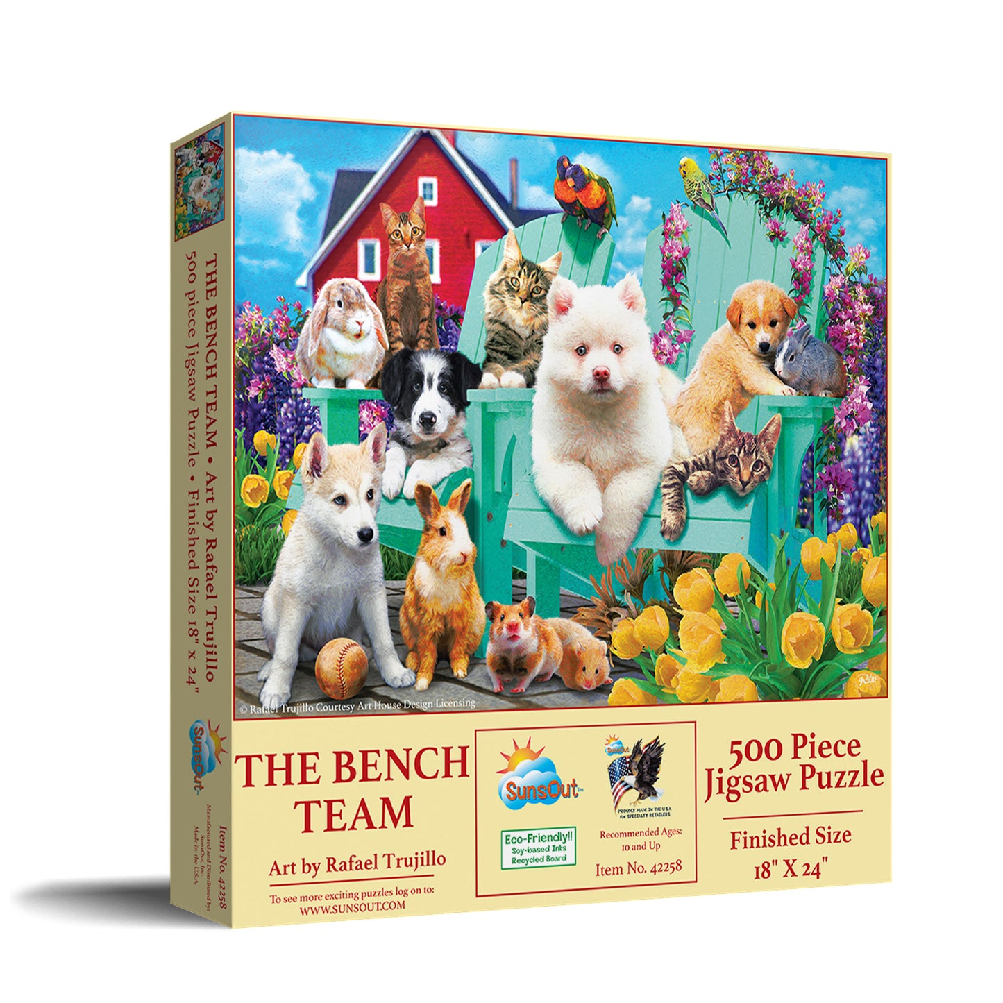 The Bench Team - 500 Piece Jigsaw Puzzle