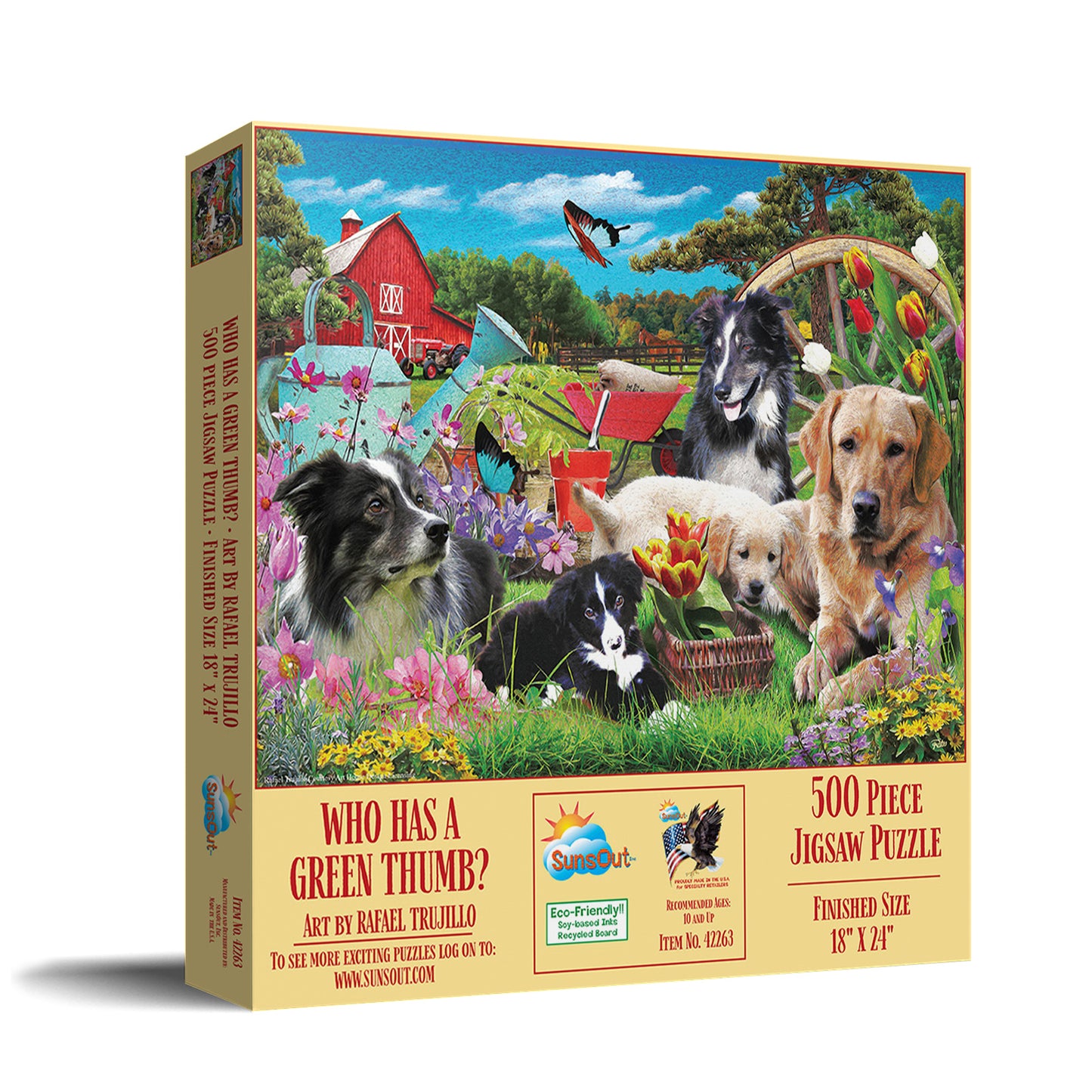 Who has a green Thumb? - 500 Piece Jigsaw Puzzle