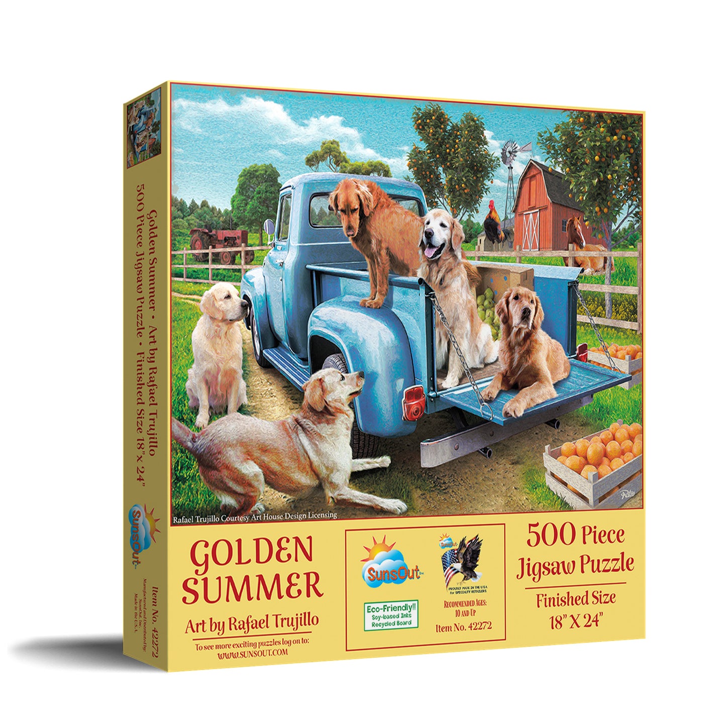 Golden Summer - 500 Piece Jigsaw Puzzle