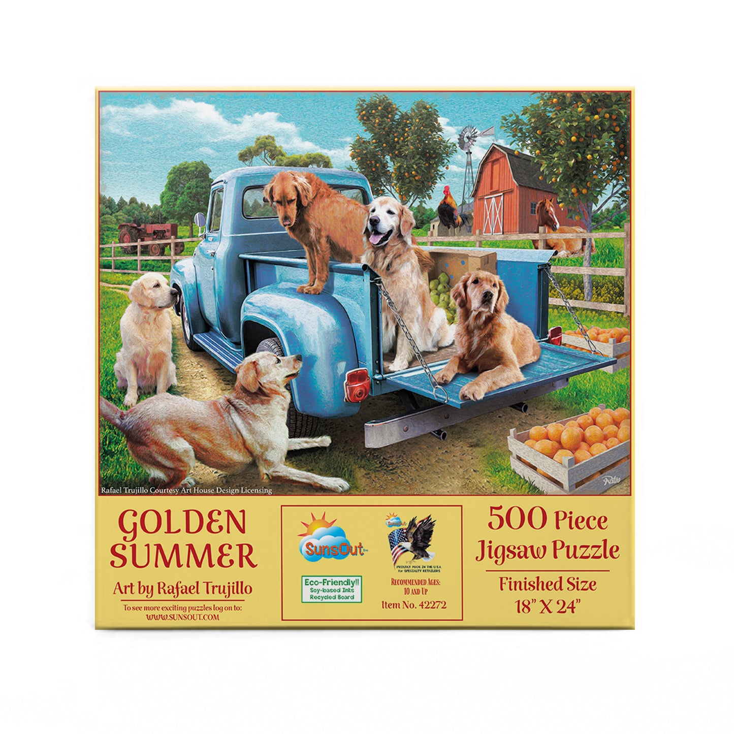 Golden Summer - 500 Piece Jigsaw Puzzle