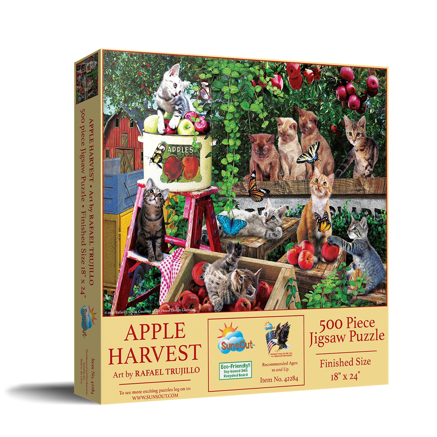 Apple Harvest - 500 Piece Jigsaw Puzzle