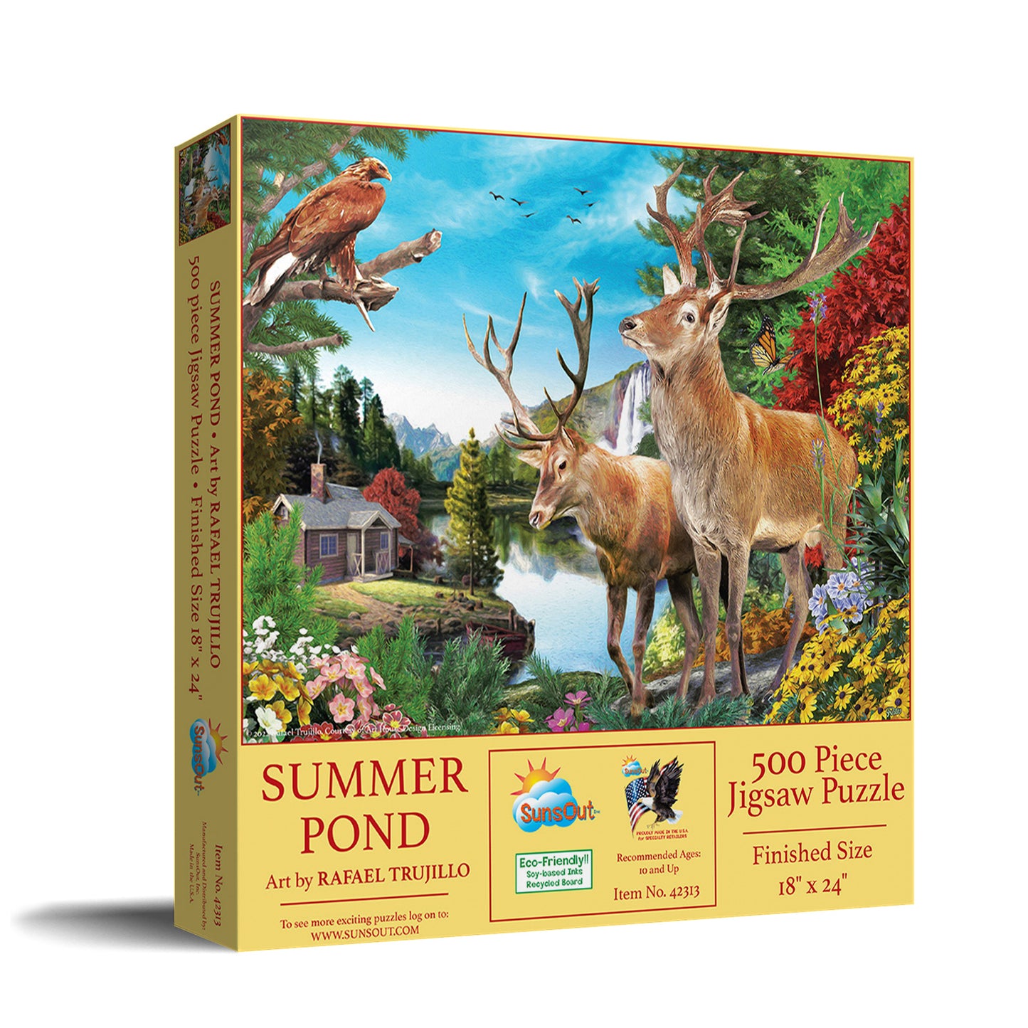 Summer Pond - 500 Piece Jigsaw Puzzle