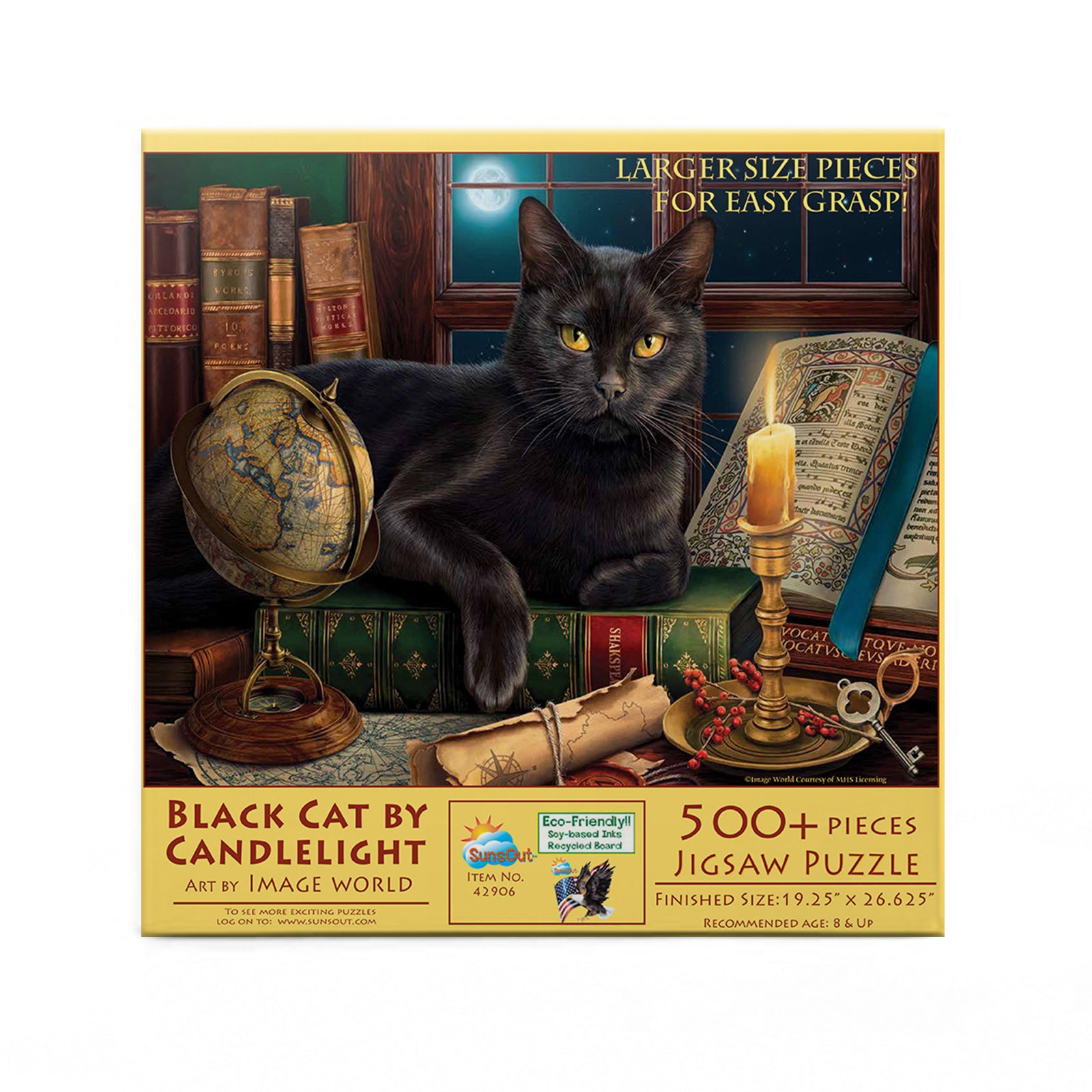 Black cat puzzle best sale