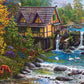 Mill by the Stream - 1000 Piece Jigsaw Puzzle