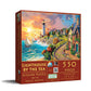 Lighthouse by the Sea - 550 Piece Jigsaw Puzzle