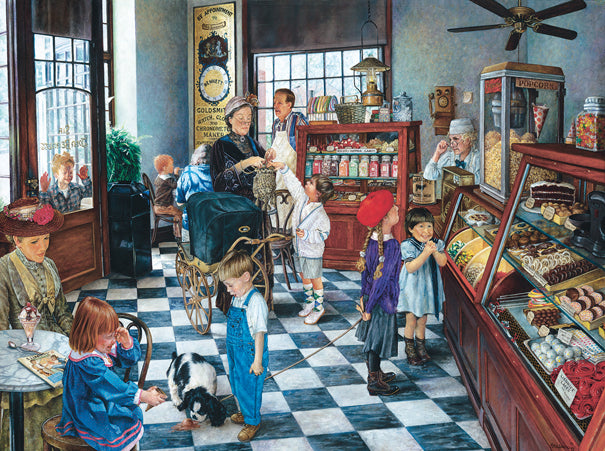 Confectionary Shop - 1000 Piece Jigsaw Puzzle