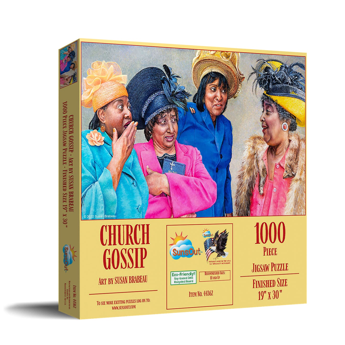 Church Gossip 1000 - 1000 Piece Jigsaw Puzzle