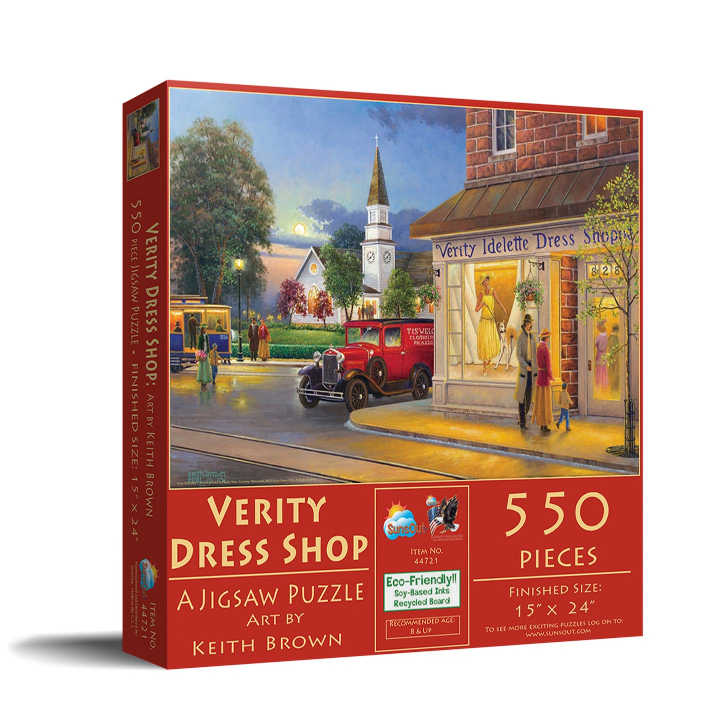 Verity Dress Shop - 550 Piece Jigsaw Puzzle