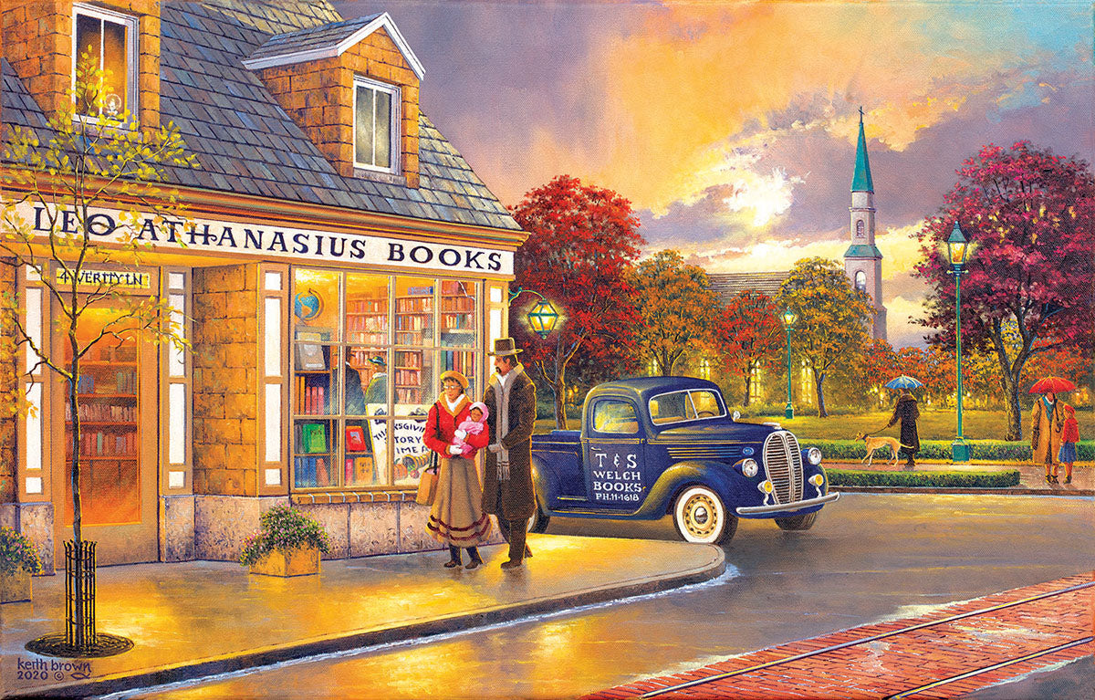 Leo's Bookshop - 1000 Piece Jigsaw Puzzle