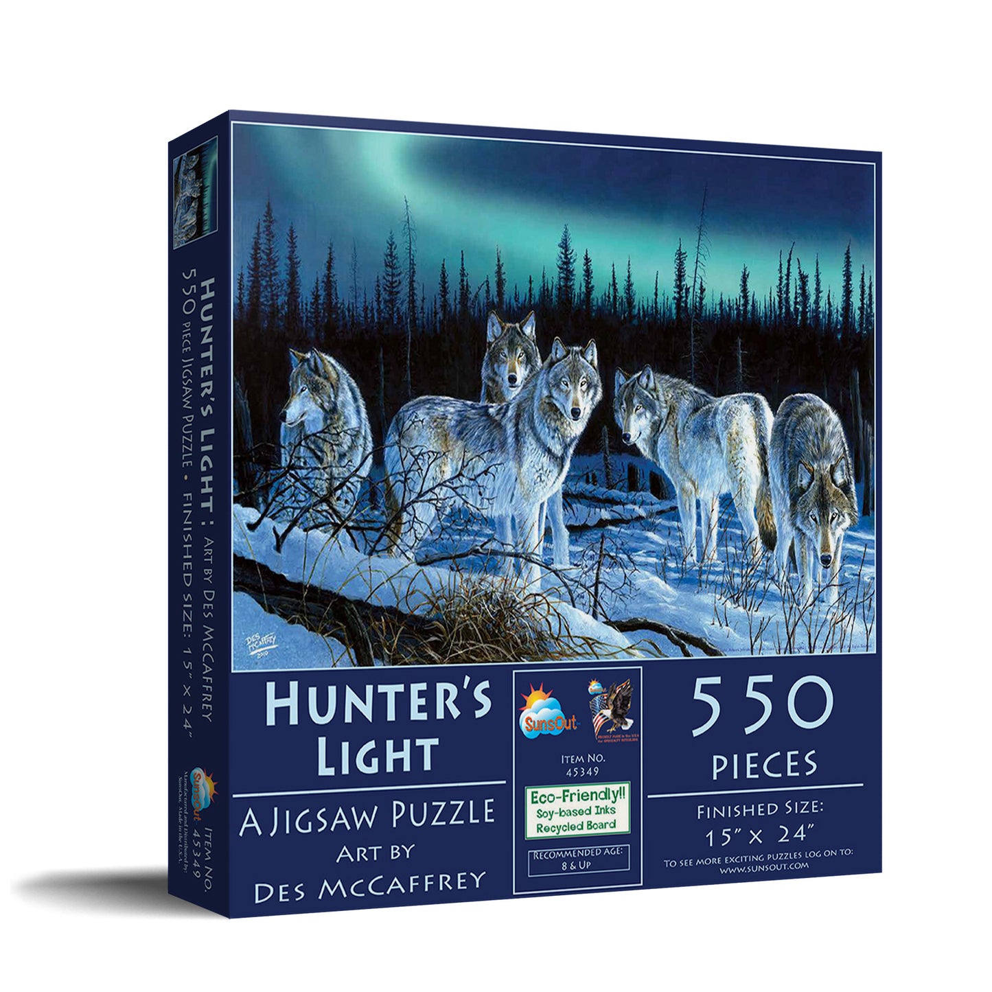 Hunters Light - 550 Piece Jigsaw Puzzle