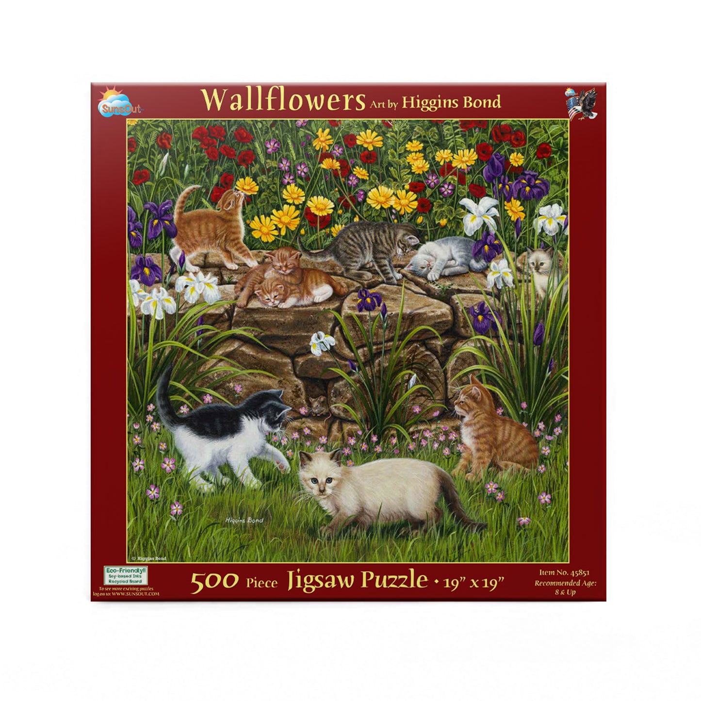 Wall Flowers - 500 Piece Jigsaw Puzzle